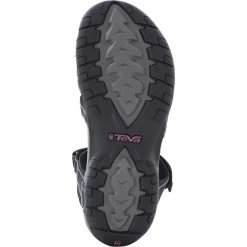 Teva Tirra Chaussures Femme, Noir/gris -Boutique Merrell teva tirra sandaler dam black grey 3
