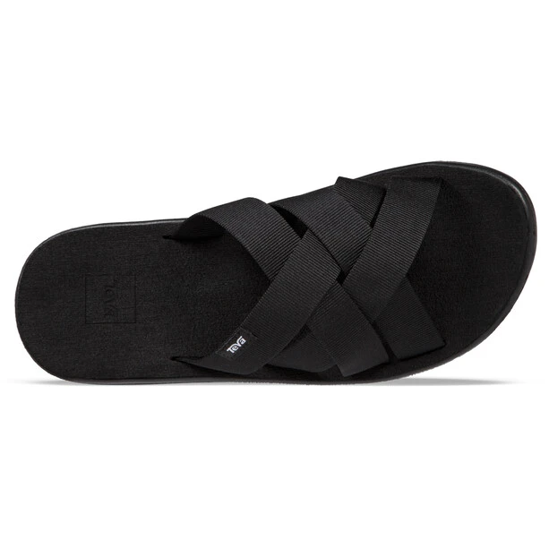 Teva Voya Slide Chaussures Homme, Noir 4 Teva Voya Slide Chaussures Homme, Noir â Image 4