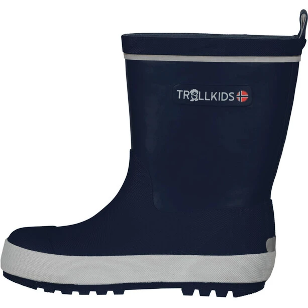 TROLLKIDS Lysefjord Bottes En Caoutchouc Enfant, Bleu 1 TROLLKIDS Lysefjord Bottes En Caoutchouc Enfant, Bleu