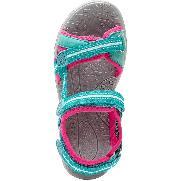 TROLLKIDS Preikestolen Chaussures Fille, Turquoise/rose 6 TROLLKIDS Preikestolen Chaussures Fille, Turquoise/rose – Image 6