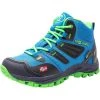 TROLLKIDS Rondane Hiker Chaussures Enfant, Bleu/vert