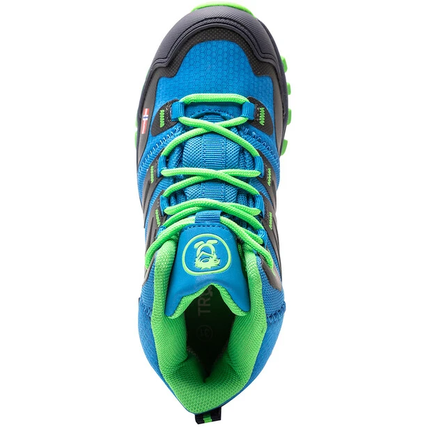 TROLLKIDS Rondane Hiker Chaussures Enfant, Bleu/vert 6 TROLLKIDS Rondane Hiker Chaussures Enfant, Bleu/vert – Image 6