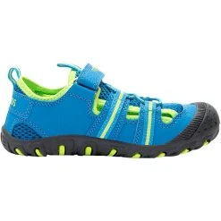 TROLLKIDS Sandefjord Chaussures Enfant, Bleu/jaune -Boutique Merrell trollkids sandefjord sandals kids medium blue lime 3
