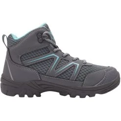 TROLLKIDS Skarvan Hiker Chaussures Mi-hautes Enfant, Gris/vert -Boutique Merrell trollkids skarvan hiker mid shoes kids anthracite mint 3