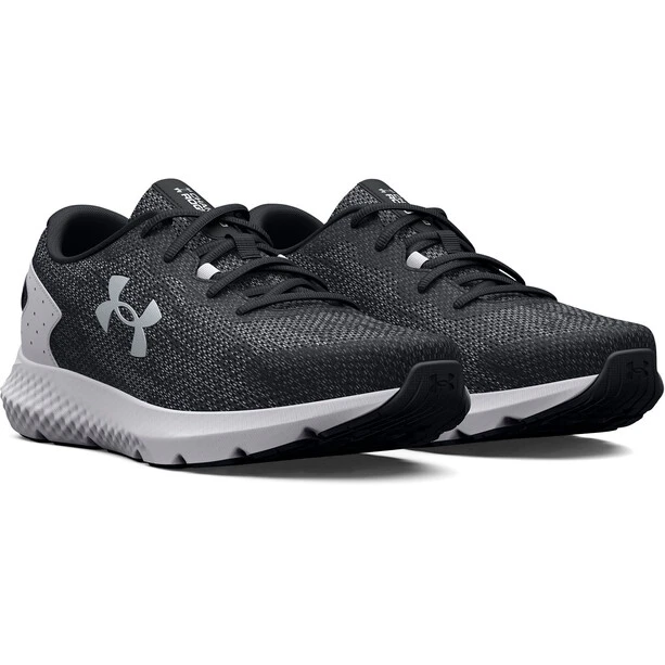 Under Armour Charged Rogue 3 Knit Shoes Men, Noir/blanc 1 Under Armour Charged Rogue 3 Knit Shoes Men, Noir/blanc