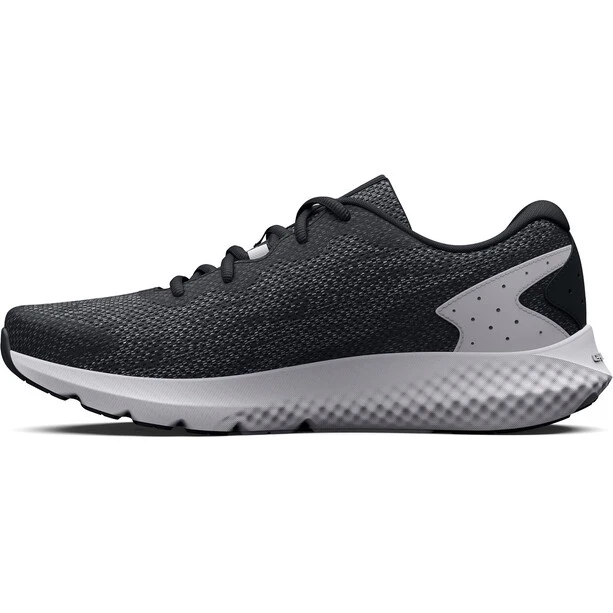 Under Armour Charged Rogue 3 Knit Shoes Men, Noir/blanc 2 Under Armour Charged Rogue 3 Knit Shoes Men, Noir/blanc – Image 2