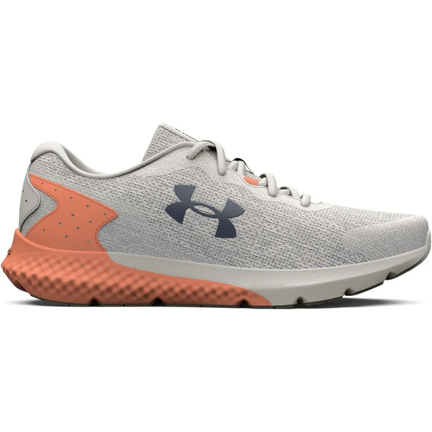 Under Armour Charged Rogue 3 Knit Shoes Women, Gris/orange 3 Under Armour Charged Rogue 3 Knit Shoes Women, Gris/orange – Image 3