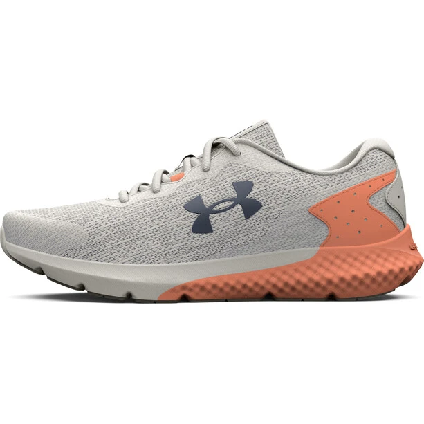 Under Armour Charged Rogue 3 Knit Shoes Women, Gris/orange 4 Under Armour Charged Rogue 3 Knit Shoes Women, Gris/orange – Image 4