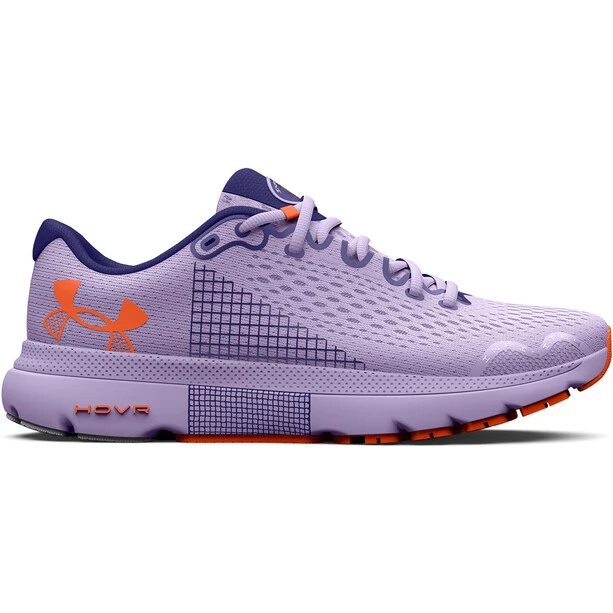 Under Armour HOVR Infinite 4 Shoes Women, Violet/orange 3 Under Armour HOVR Infinite 4 Shoes Women, Violet/orange – Image 3