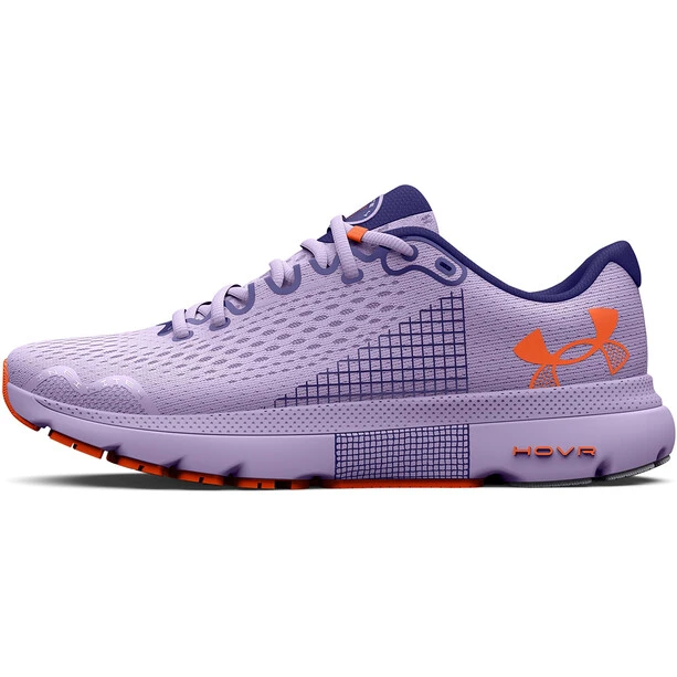 Under Armour HOVR Infinite 4 Shoes Women, Violet/orange 4 Under Armour HOVR Infinite 4 Shoes Women, Violet/orange – Image 4