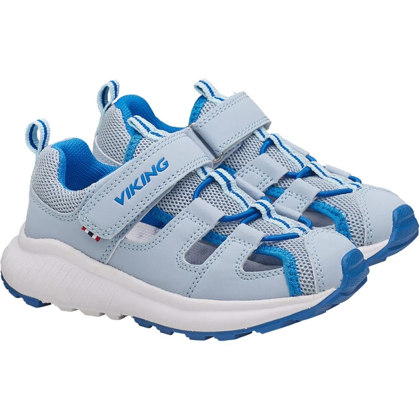 Viking Footwear Aery Lite Sandales De Sport Enfant, Bleu/blanc 4 Viking Footwear Aery Lite Sandales De Sport Enfant, Bleu/blanc – Image 4