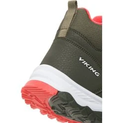 Viking Footwear Akkarvik 2 Mid WP Shoes Kids, Olive -Boutique Merrell viking footwear akkarvik 2 mid wp shoes kids huntinggreen red 3