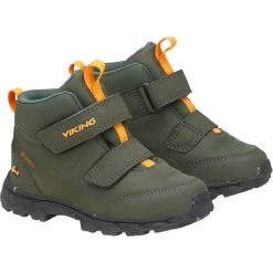 Viking Footwear Ask Mid F GTX Chaussures Enfant, Vert -Boutique Merrell viking footwear ask mid f gtx shoes kids huntinggreen orange 4