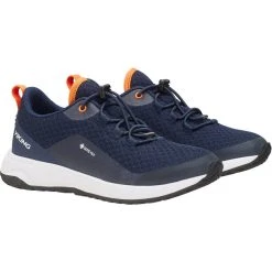 Viking Footwear Elevate F GTX Chaussures Basses Enfant, Bleu/orange -Boutique Merrell viking footwear elevate f gtx low sneakers kids navy orange 4