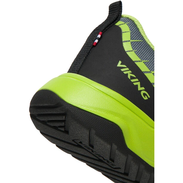 Viking Footwear Elevation GTX BOA Low Shoes Kids, Gris/vert 3 Viking Footwear Elevation GTX BOA Low Shoes Kids, Gris/vert – Image 3
