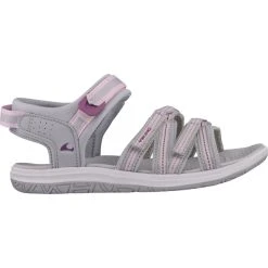 Viking Footwear Molly Sandales Enfant, Gris/rose